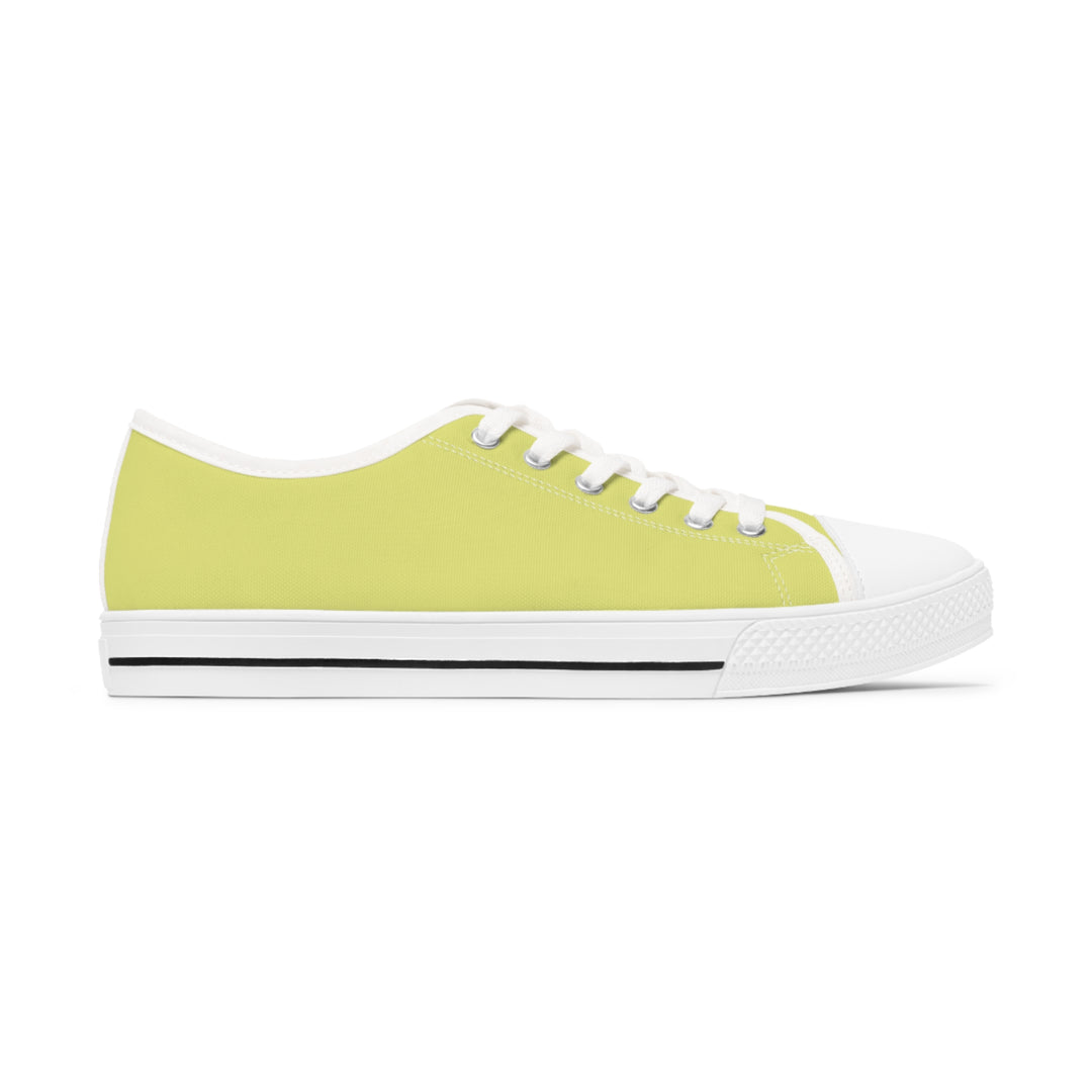 Women's TBD Coffee Co Low Top Sneakers (Our Yellowy Green Website Color)