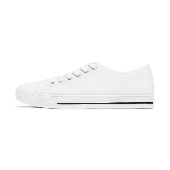 Women's Low Top Sneakers (White Lightning Edition)