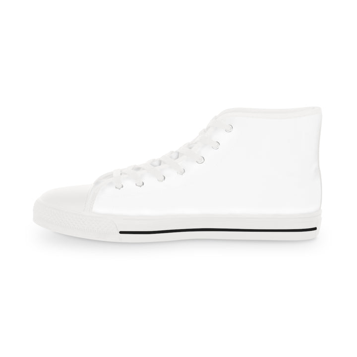 Men's High Top Sneakers (White Lightning Edition)