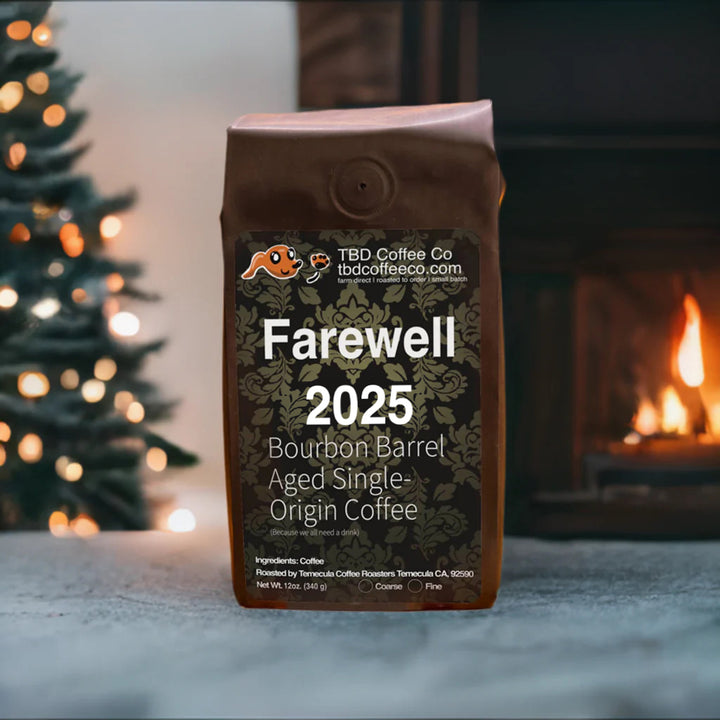 Farewell 2025 | Bourbon Barrel Aged Single Origin Coffee