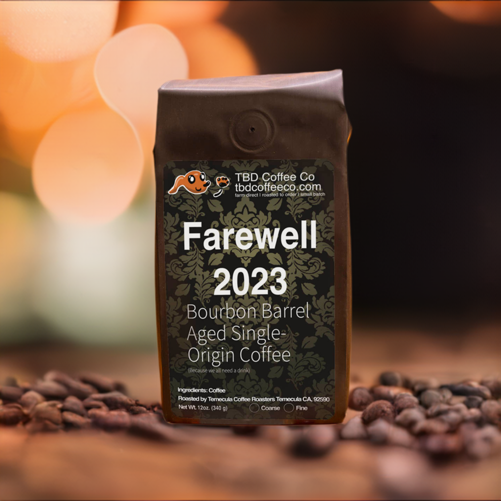 Farewell 2023 | Bourbon Barrel Aged Single Origin Coffee