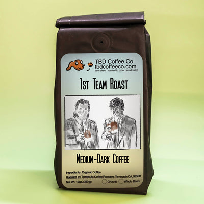 1st Team Roast | Organic Single Origin Medium-Dark Coffee