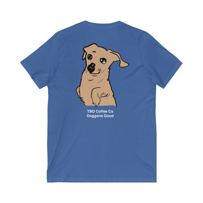 Doggone Good - Unisex Jersey Short Sleeve V-Neck Tee (10 Colors)