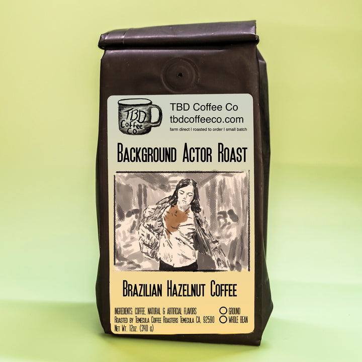 Background Actor Roast | Hazelnut Single Origin Brazilian Coffee